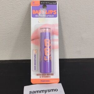 Maybelline Baby Lips #30 PEACH KISS Moisturizing w/Shea Butter Lip Balm